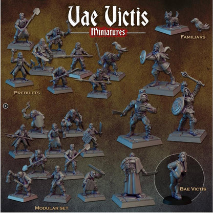 Gravediggers and Ghouls Warband, Gladiators, Headless Noblewoman,Fantasy Miniatures by Vae Victis, perfect for Fantasy Wargames and RPGs