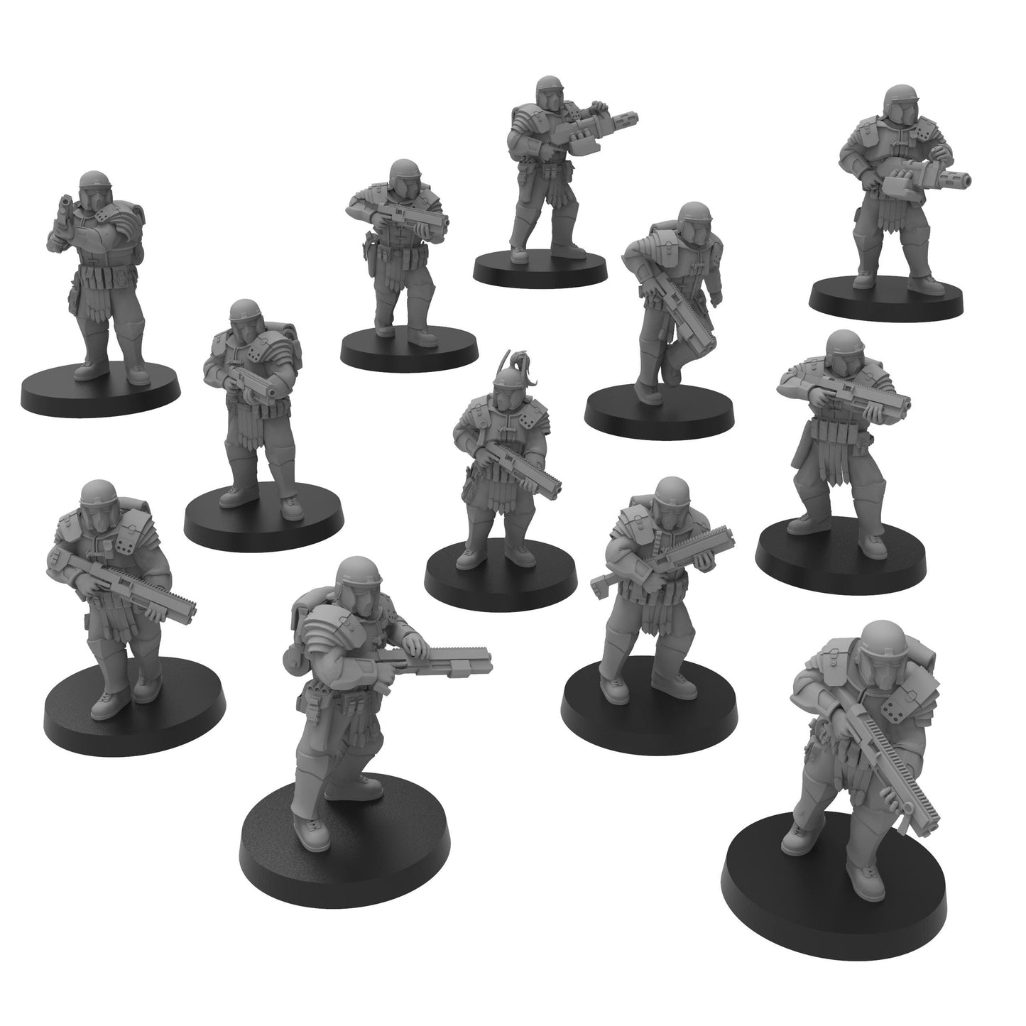 Roman Combat Engineers, Imperial Guard, monopose Sci-Fi warriors by ThatEvilOne, Sci-fi Wargames Guard Proxy