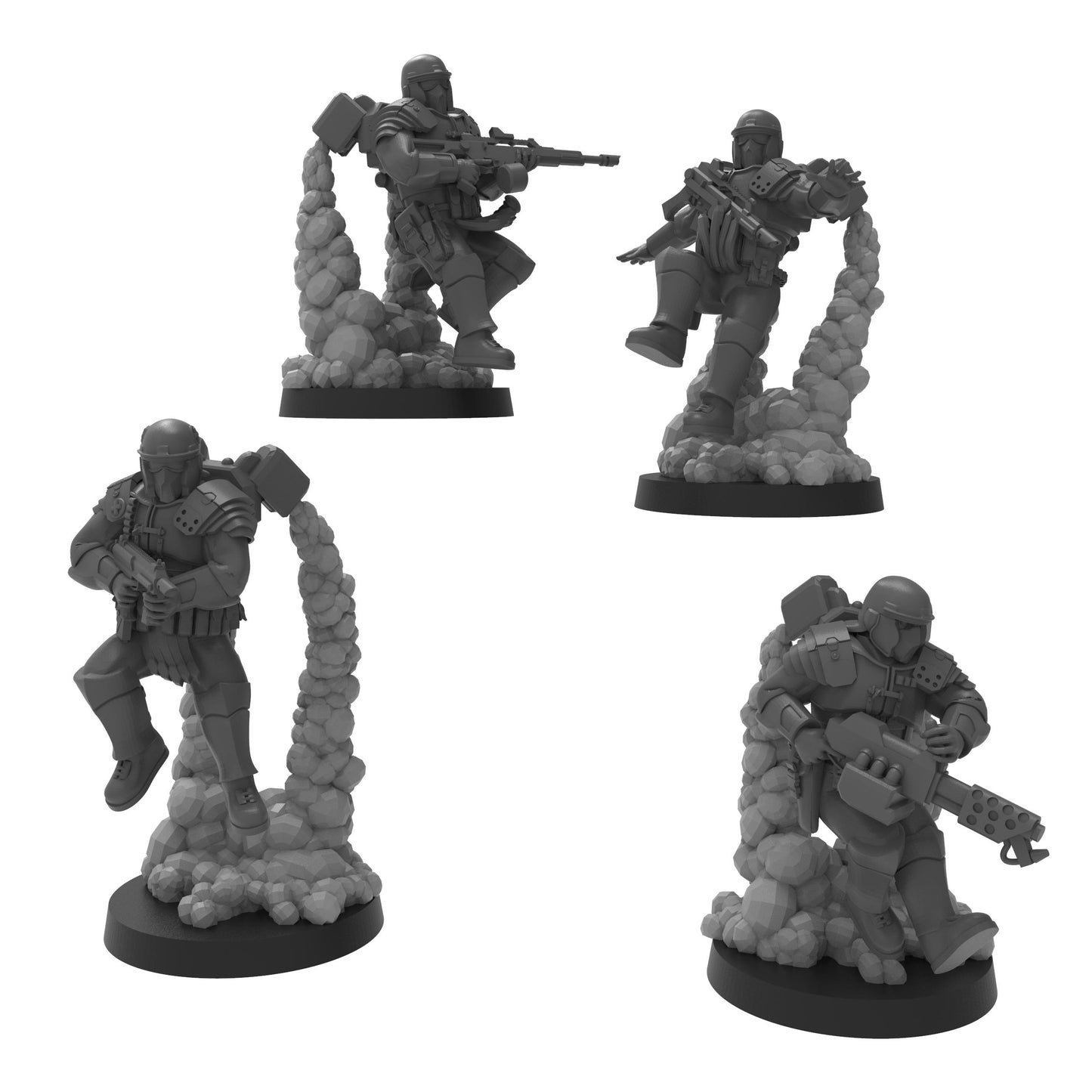 Roman NCO Pack, Imperial Guard, monopose Sci-Fi warriors by ThatEvilOne, Sci-fi Wargames Guard Proxy