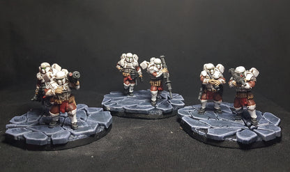 Roman Missile Team, monopose Sci-Fi warriors by ThatEvilOne, Sci-fi Wargames Guard Proxy