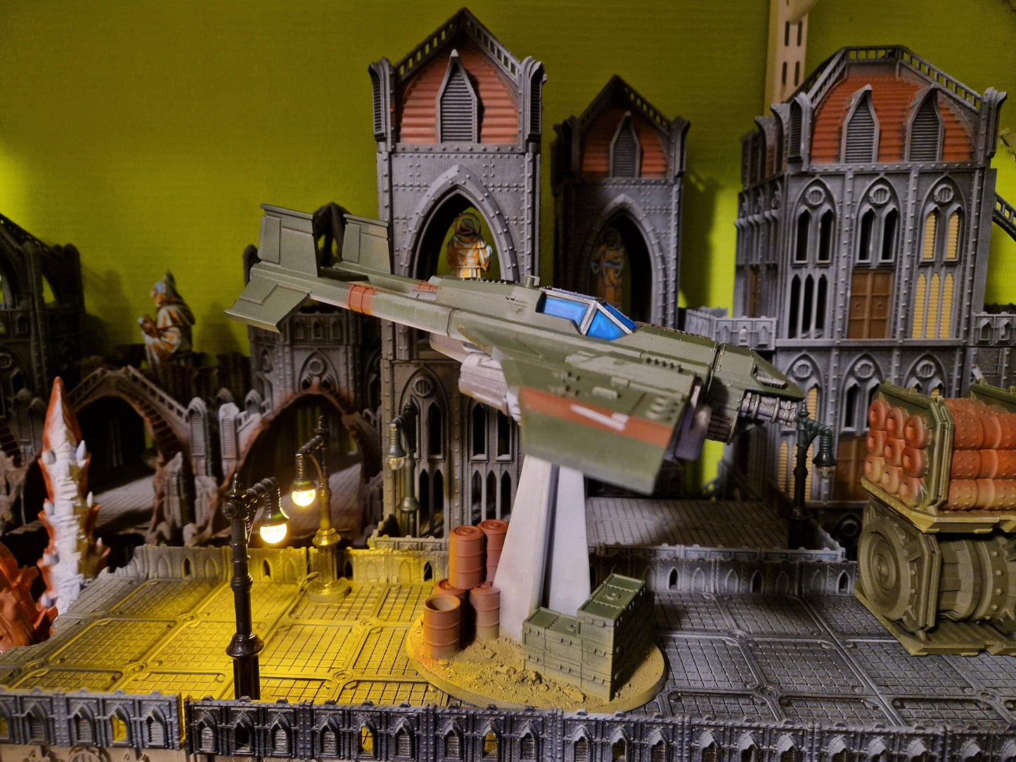 Pegasus Heavy Fighter, Modular Sci-Fi Vehicle by ThatEvilOne, Sci-fi Wargames Proxy