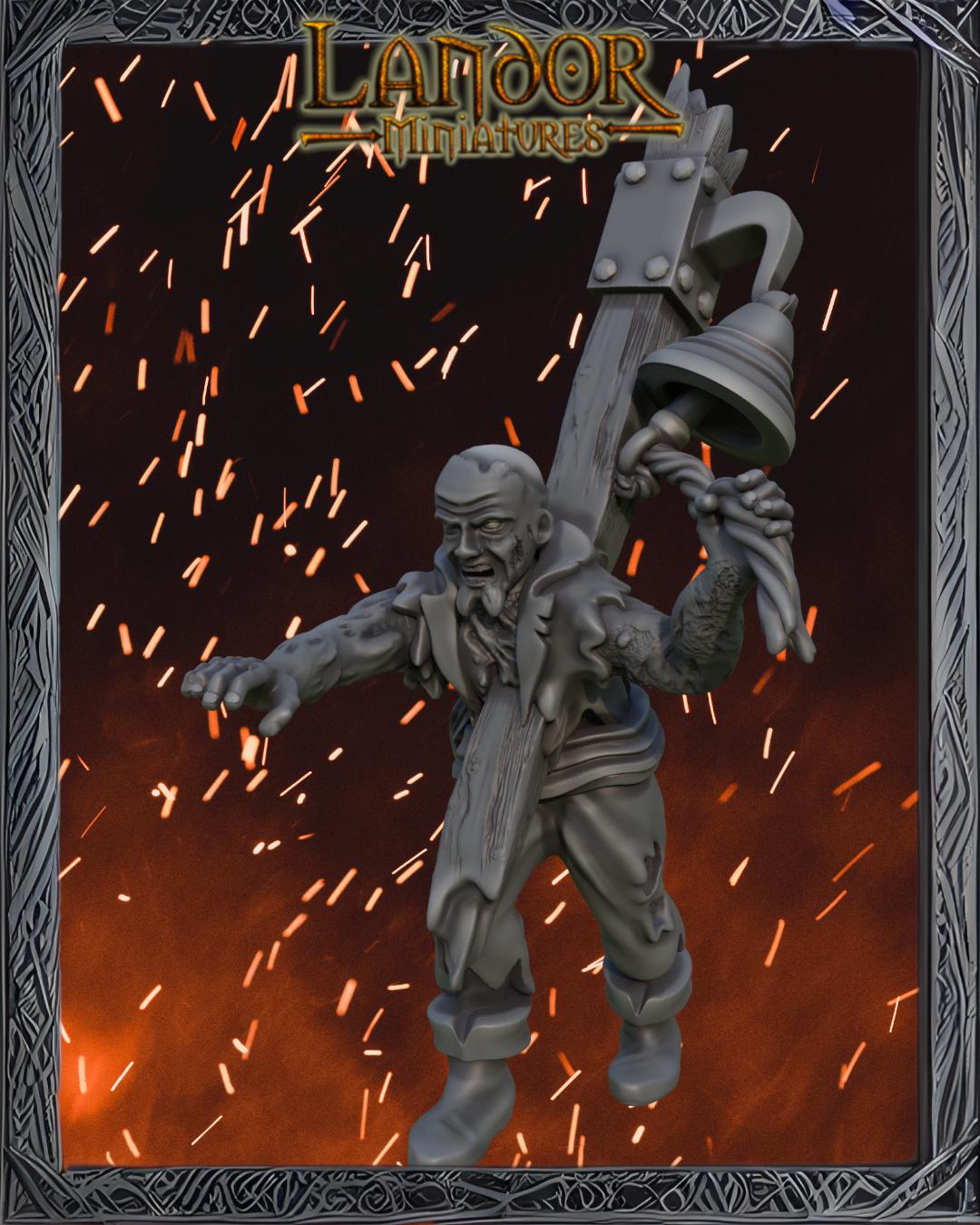 Zombie Pirates 2.0, Modular Undead Swashbucklers by Landor Miniatures! Vampire Coast for Fantasy Wargames