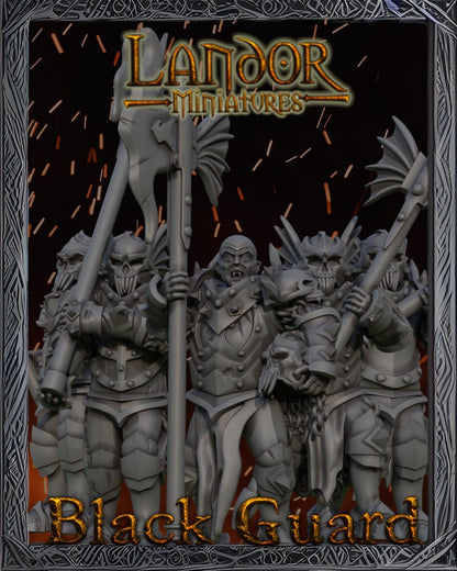 Black Guard, Modular Undead Swashbucklers by Landor Miniatures! Vampire Coast for Fantasy Wargames
