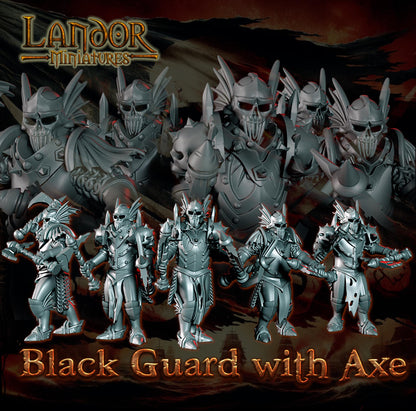Black Guard, Modular Undead Swashbucklers by Landor Miniatures! Vampire Coast for Fantasy Wargames