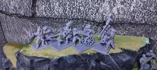 Zombie Pirates Falconets, Modular Undead Swashbucklers by Landor Miniatures! Vampire Coast for Fantasy Wargames