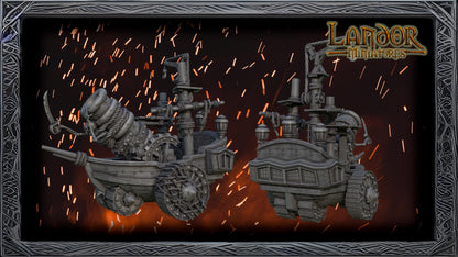 The Fury of the Depths, Modular Undead Colossus by Landor Miniatures! Vampire Coast for Fantasy Wargames