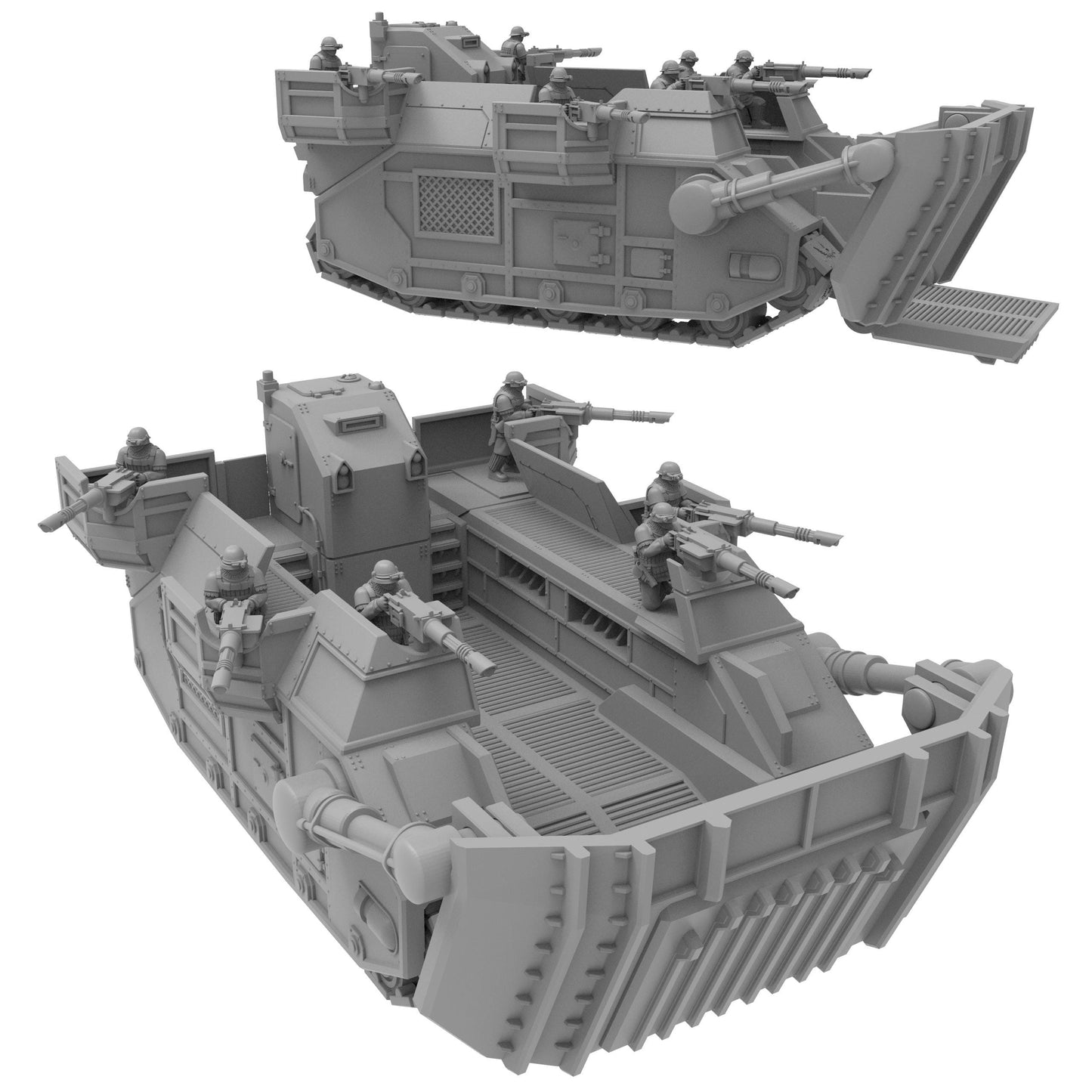 Medusa Mass Assault Transporter, Imperial Guard, moultipart Sci-Fi warriors by ThatEvilOne, Sci-Fi Wargames  Guard Proxy