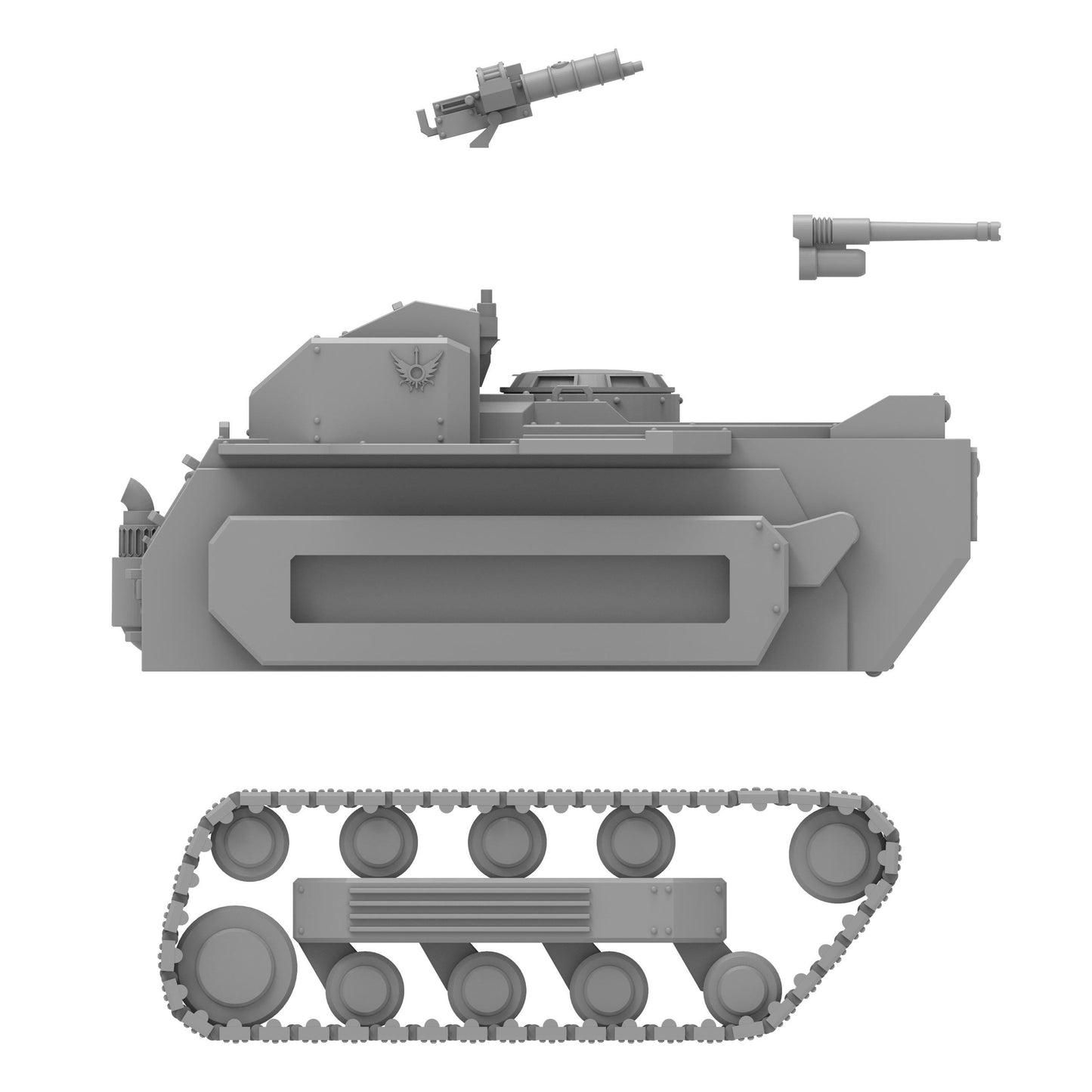 Foederatii Assault Boat Heavy Transport, Imperial Guard, moultipart Sci-Fi warriors by ThatEvilOne, Sci-Fi Wargames Guard Proxy