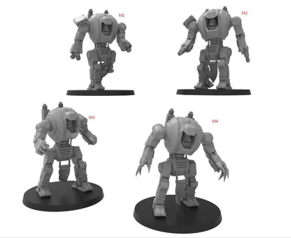 Palatinii Proto-Ironclad Dreadnoughts, Imperial Guard, monopose Sci-Fi warriors by ThatEvilOne, Sci-fi Wargames Guard Proxy