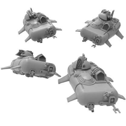 Palatinii Grav Tank, Multipart Sci-Fi Vehicle by ThatEvilOne, Sci-fi Wargames Proxy,
