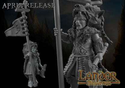 Elven Royal Guard, Modular High Elven miniatures by Landor Miniatures! High Elves for Fantasy Wargames