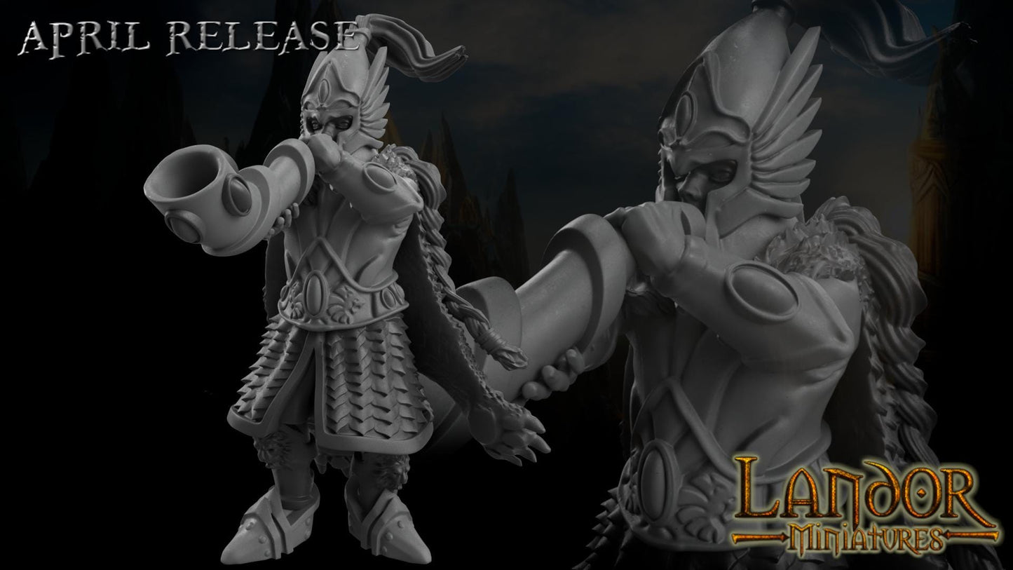 Elven Royal Guard, Modular High Elven miniatures by Landor Miniatures! High Elves for Fantasy Wargames