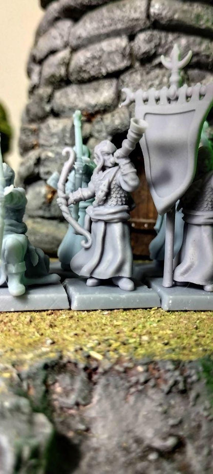 Elven archers, Modular High Elven miniatures by Landor Miniatures! High Elves for Fantasy Wargames