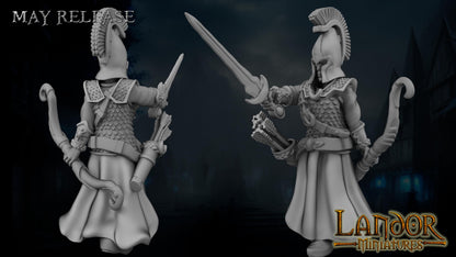 Elven archers, Modular High Elven miniatures by Landor Miniatures! High Elves for Fantasy Wargames