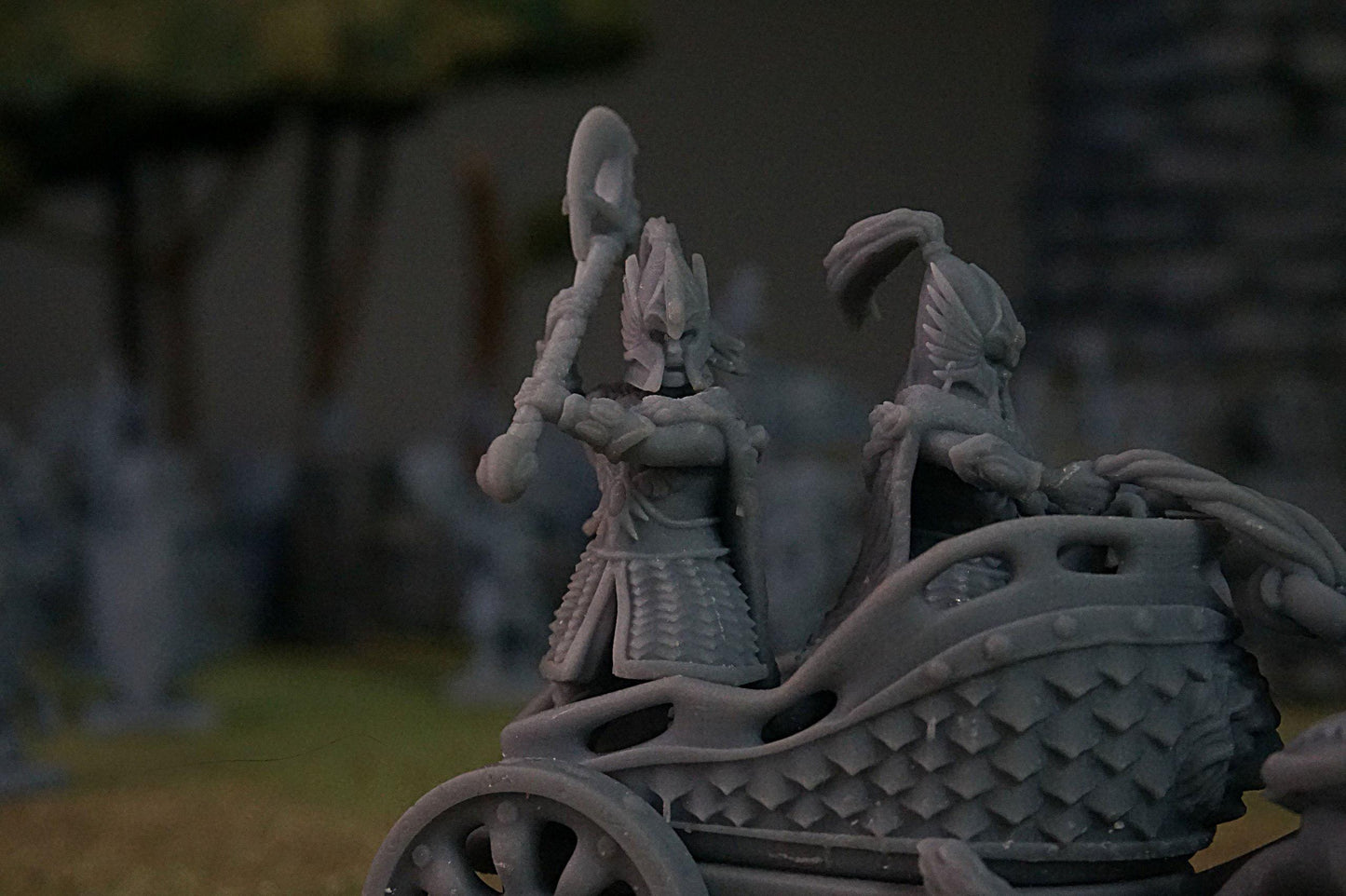 Royal Guard Chariot, Modular High Elven miniatures by Landor Miniatures! High Elves for Fantasy Wargames