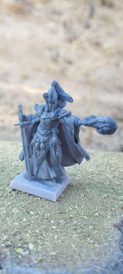 High Elf Sword Sorcerer, Modular High Elven miniatures by Landor Miniatures! High Elves for Fantasy Wargames