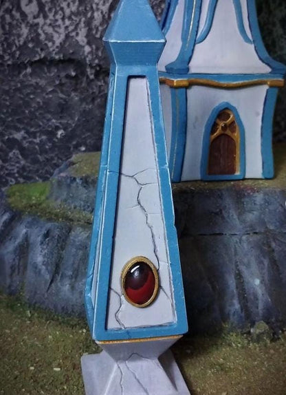 Elven Watchtower, Modular High Elven Terrain by Landor Miniatures! High Elves for Fantasy Wargames