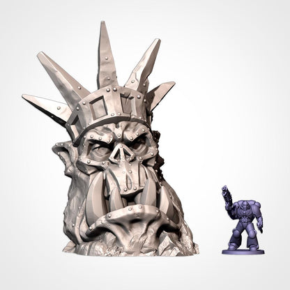 Modular ORCISH MONUMENTS Txarli Factor Terrain Monument Set, Perfect for Tabletop Wargames