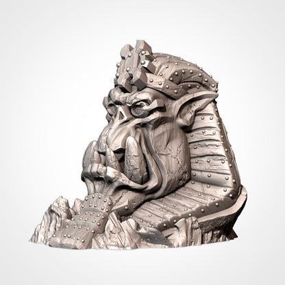 Modular ORCISH MONUMENTS Txarli Factor Terrain Monument Set, Perfect for Tabletop Wargames