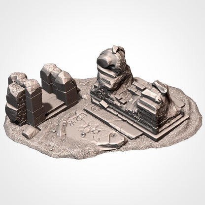 EGYPTIAN Modular Wargaming Ancient World Terrain by Txarli Factory for Tabletop Wargames