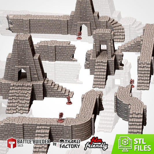 MODULAR CIVILIZATION Modular Wargaming Ancient World Terrain by Txarli Factory for Tabletop Wargames