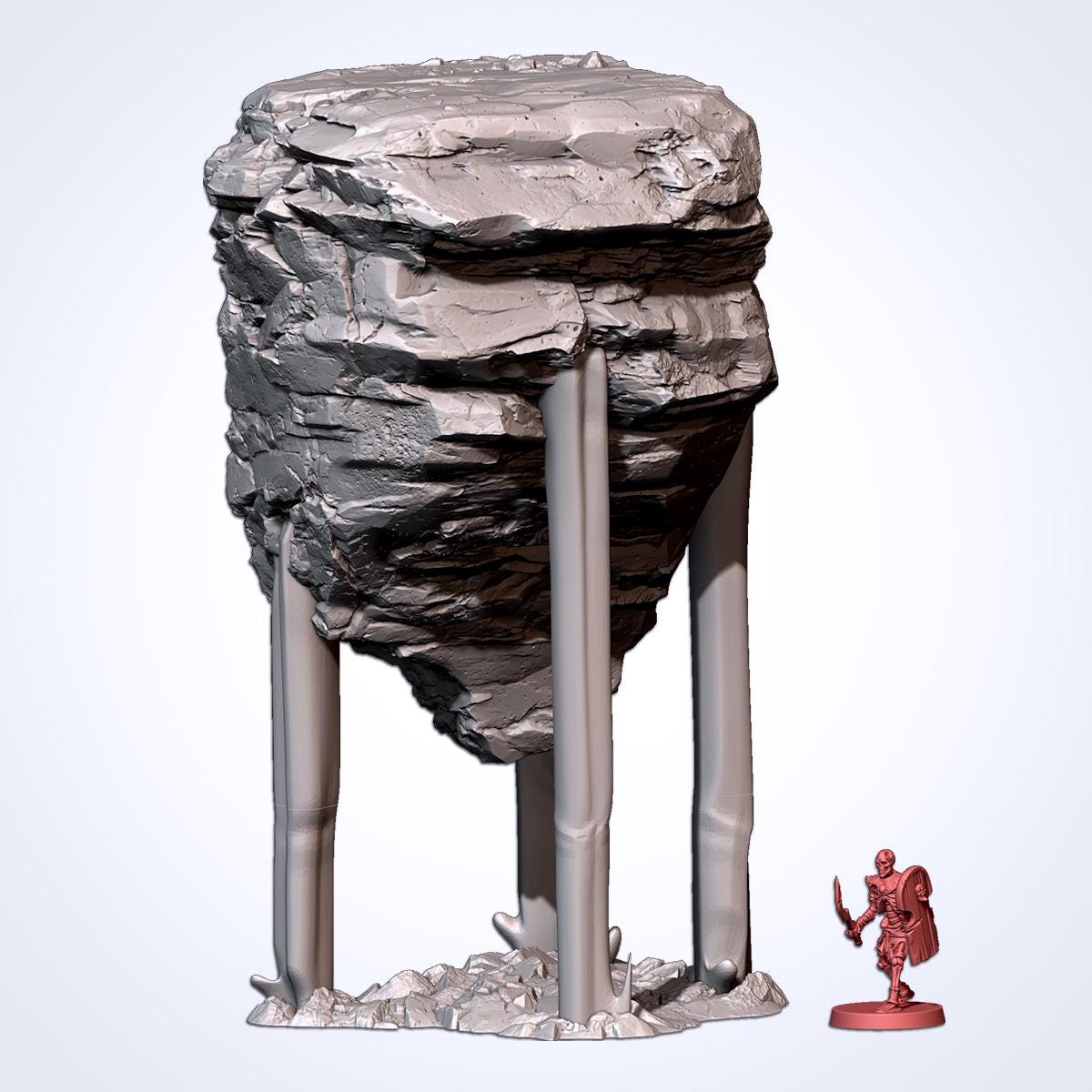 Modular FLOATING ROCKS Txarli Factory Fantasy Dimension Terrain, Gravitational Anomaly Set, Perfect for Tabletop Wargames