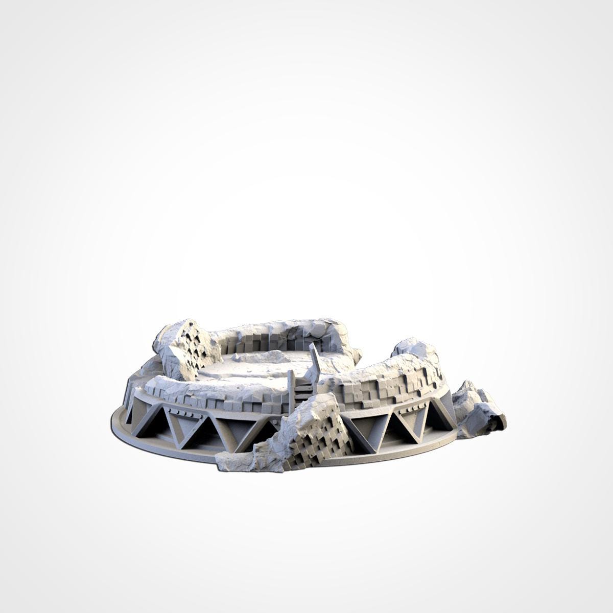 Modular NUCLEAR PLANTS Txarli Factory Sci-Fi Building modular Industrial Set, Perfect for Tabletop Wargames