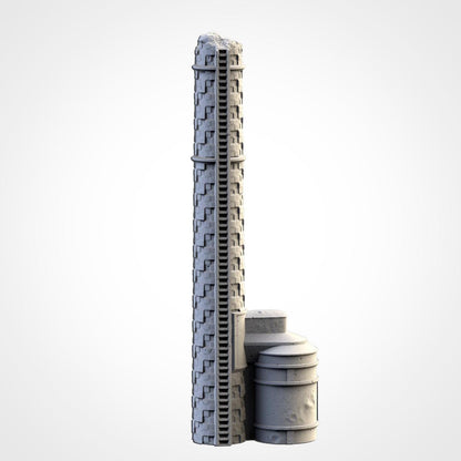 Modular NUCLEAR PLANTS Txarli Factory Sci-Fi Building modular Industrial Set, Perfect for Tabletop Wargames