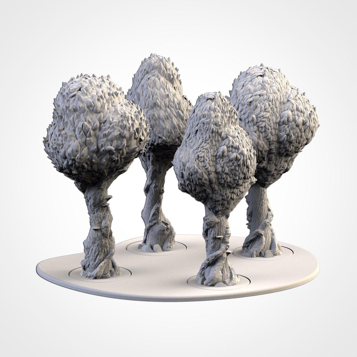 CLASSIC FORESTS Modular Wargaming Forest Terrain by Txarli Factory for Tabletop Wargames