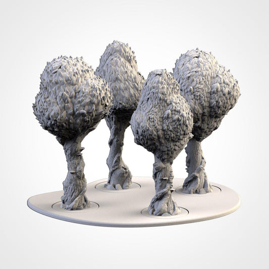 CLASSIC FORESTS Modular Wargaming Forest Terrain by Txarli Factory for Tabletop Wargames