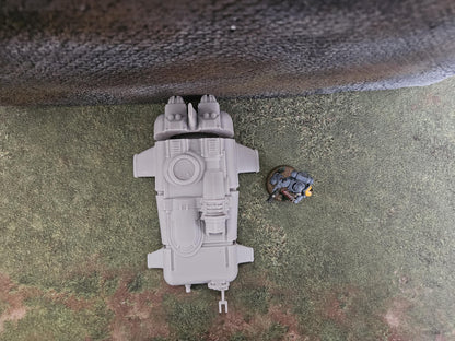 Palatinii Grav Tank, Multipart Sci-Fi Vehicle by ThatEvilOne, Sci-fi Wargames Proxy,