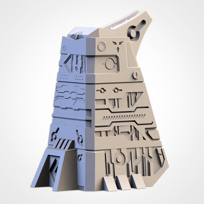 XENO PYRAMIDS 02 Modular Wargaming Space Pharaoh World Terrain by Txarli Factory for Tabletop Wargames