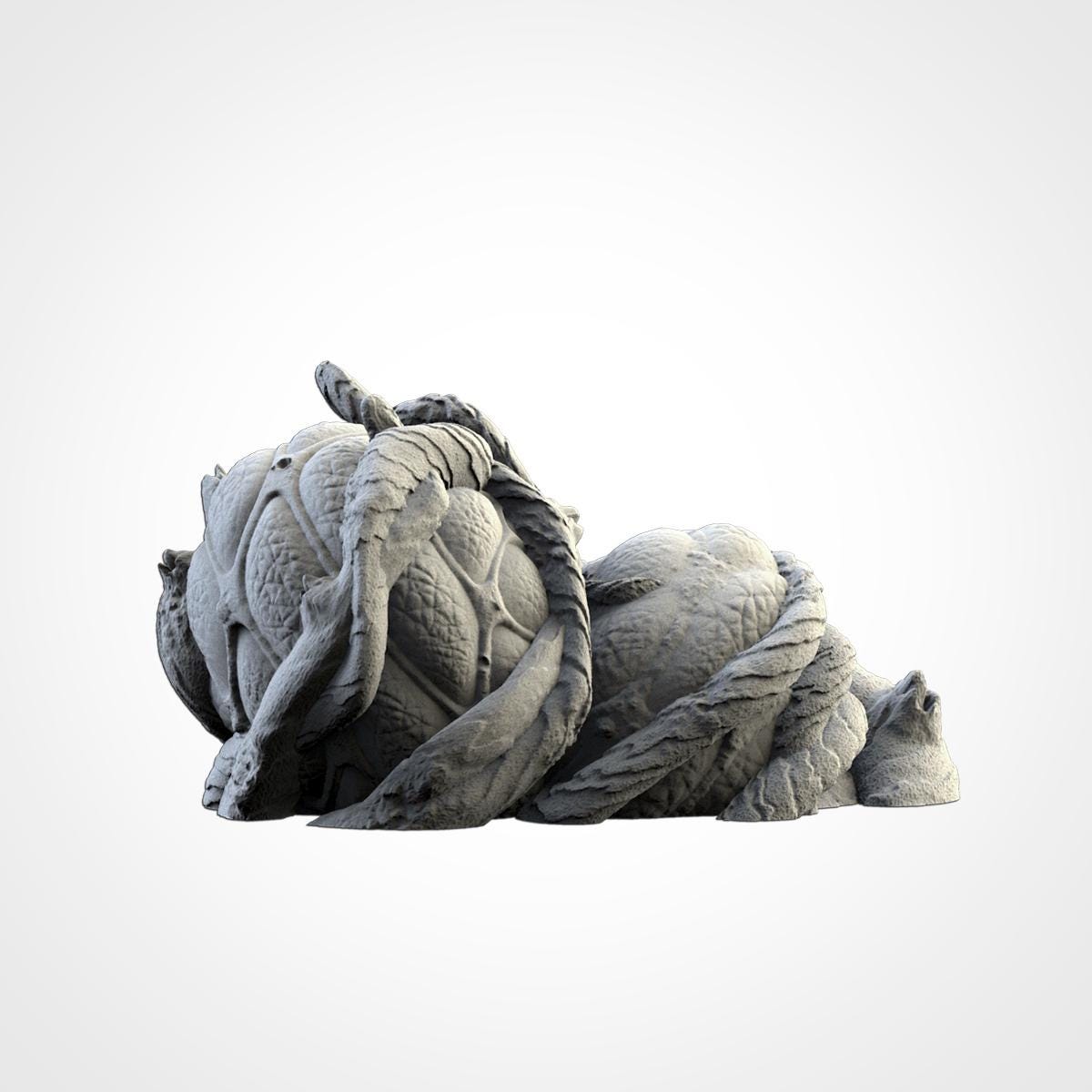 Modular ALIEN PLANTS Txarli Factory Infected Tyranid Building Terrain Cityscape Set, Perfect for Tabletop Wargames