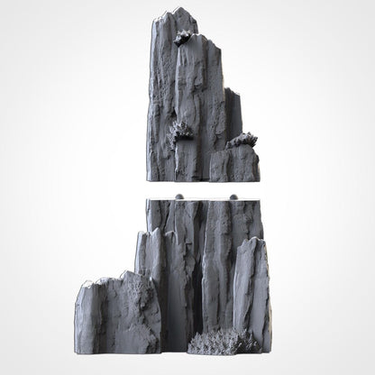 HIGH MOUNTAINS Modular Wargaming Hill Terrain by Txarli Factory for Tabletop Wargames