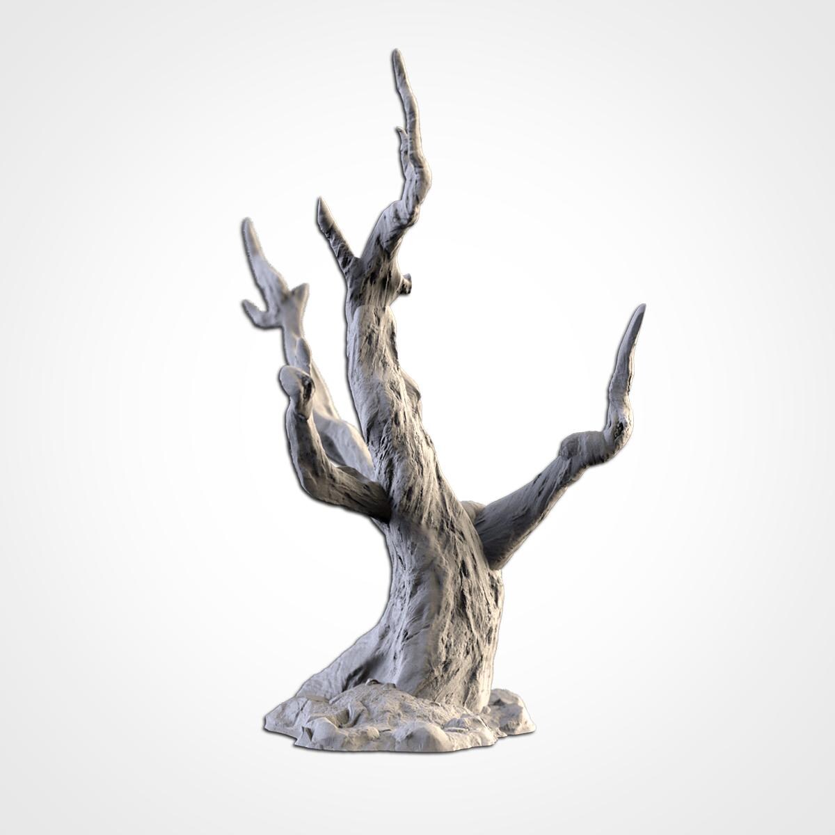 DEAD TREES Modular Wargaming Forest Terrain by Txarli Factory for Tabletop Wargames