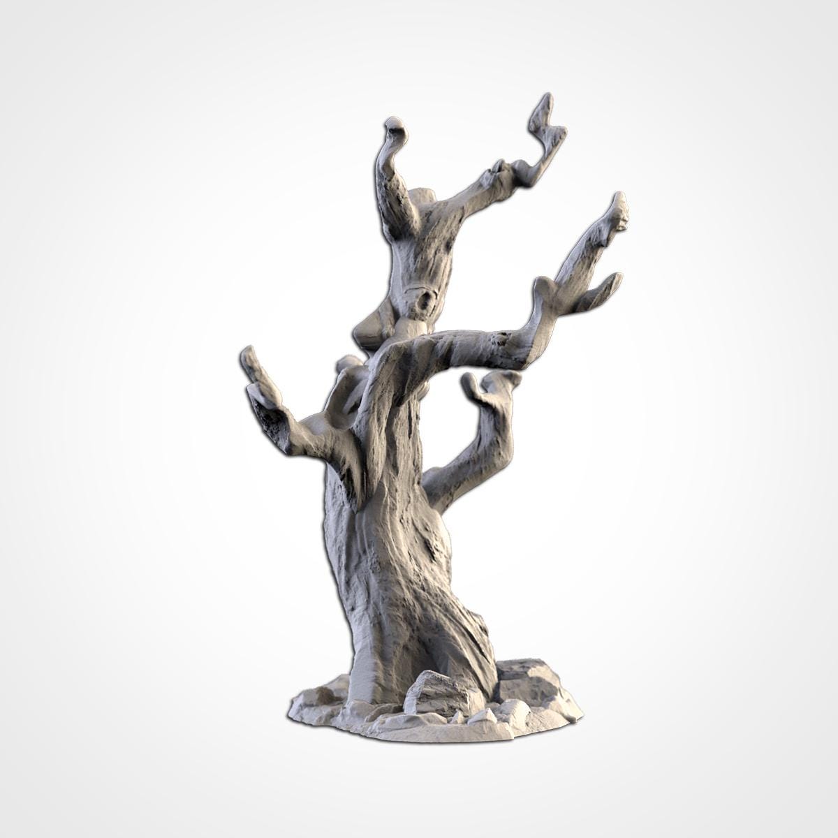 DEAD TREES Modular Wargaming Forest Terrain by Txarli Factory for Tabletop Wargames