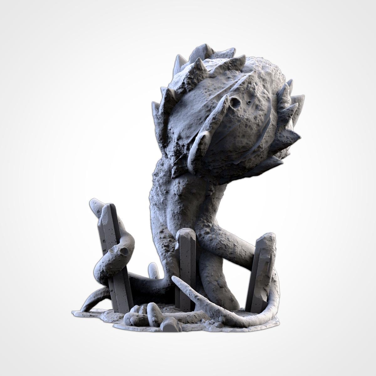 Modular SPORES Txarli Factory Infected Tyranid Building Terrain Cityscape Set, Perfect for Tabletop Wargames