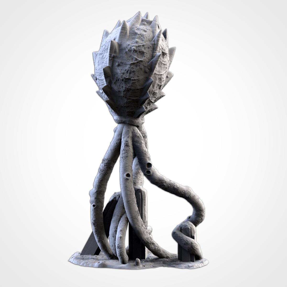 Modular SPORES Txarli Factory Infected Tyranid Building Terrain Cityscape Set, Perfect for Tabletop Wargames