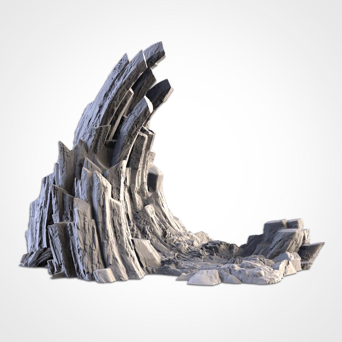 ROCKY PLANET Modular Wargaming Scatter Terrain by Txarli Factory for Tabletop Wargames