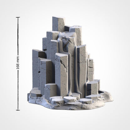 BASALTIC VOLCANOES Modular Wargaming Scatter Terrain by Txarli Factory for Tabletop Wargames