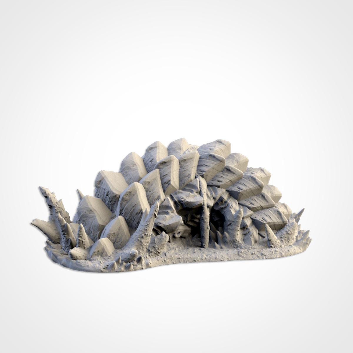 Modular SANDWORMS Txarli Factory Monstrous Terrain Set, Perfect for Tabletop Wargames