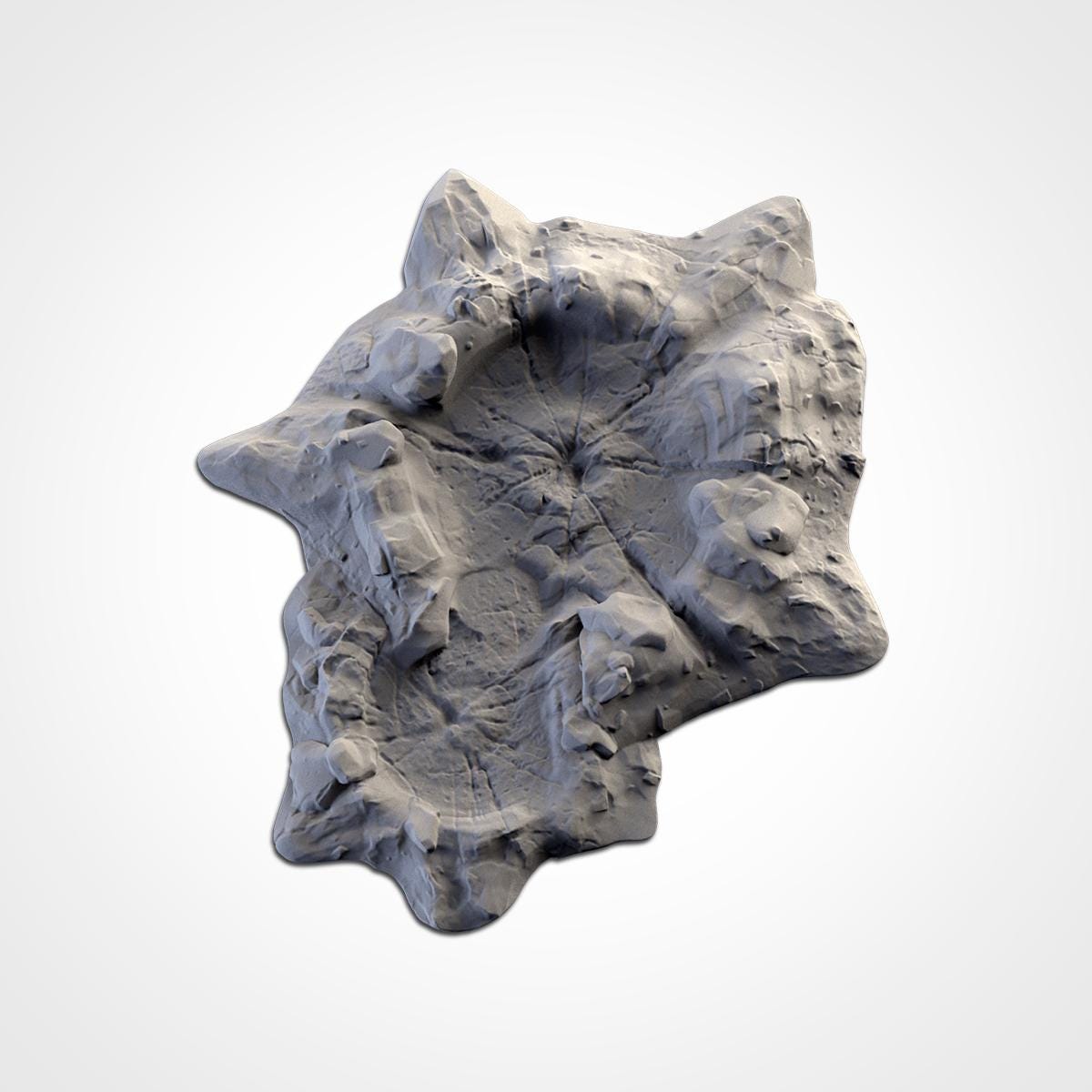 Modular BOMB CRATERS Txarli Factory Sci-Fi modular Wreckage Set, Perfect for Tabletop Wargames