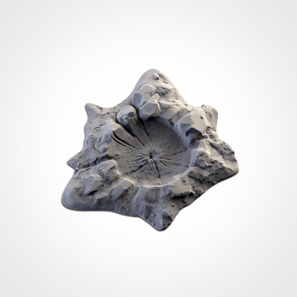 Modular BOMB CRATERS Txarli Factory Sci-Fi modular Wreckage Set, Perfect for Tabletop Wargames