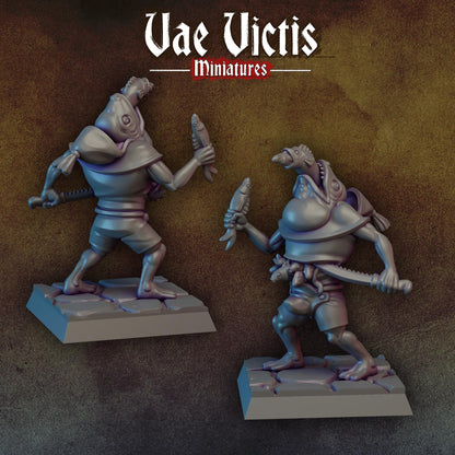 Monopose Mercenaries and Fishfolk, NOVEMBER 2024 RELEASE, Mercenary Miniatures by Vae Victis, perfect for Fantasy Wargames and Tabletop RPGs