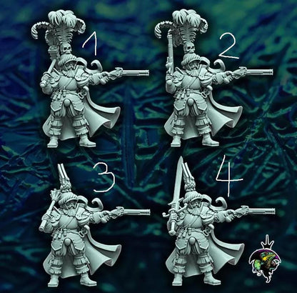 Landsknecht Captain by Reptilian Overlords