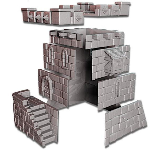 Imperial Watchtower, Modular Empire miniatures by Landor Miniatures! Empire for Fantasy Wargames