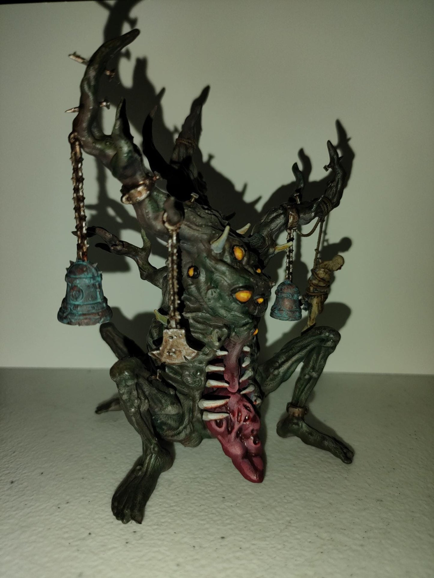 Evil Walking Tree, Chaotic Daemonic Monopose Miniatures Sculpted by Tainted Windmill for Wargames set in the Grimdark Future