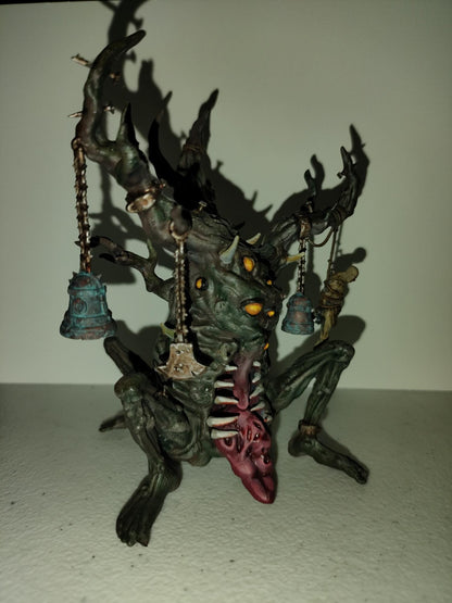Evil Walking Tree, Chaotic Daemonic Monopose Miniatures Sculpted by Tainted Windmill for Wargames set in the Grimdark Future