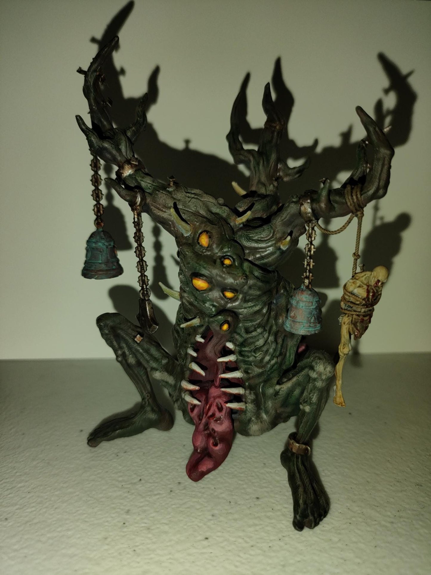 Evil Walking Tree, Chaotic Daemonic Monopose Miniatures Sculpted by Tainted Windmill for Wargames set in the Grimdark Future