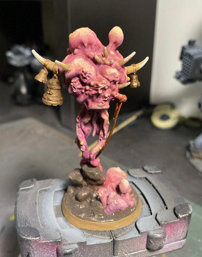 Decay Infected Air Mines, Imperial Plagued Industrial Terrain Features Sculpted by Tainted Windmill for Wargames set in the Grimdark Future